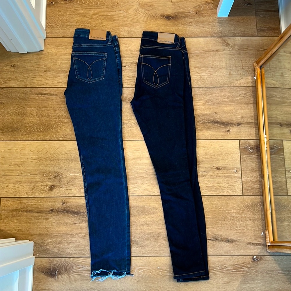 Calvin Klein Jeans- 2 pairs